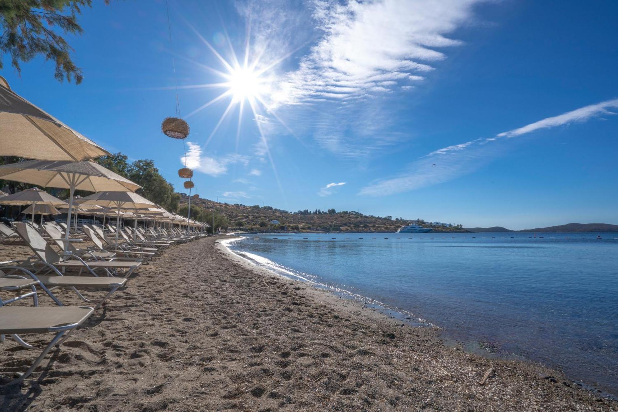 Regia Mare Beach Hotel & Spa Bodrum Ortakent Bagian luar foto